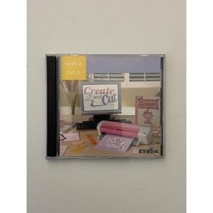 Create and Cut Software Xyron CD-ROM Mac PC Wish It Cut It Complete